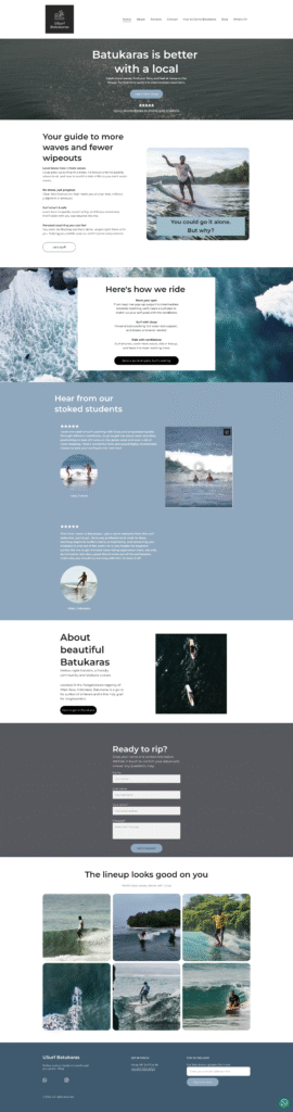 USurf full homepage copy