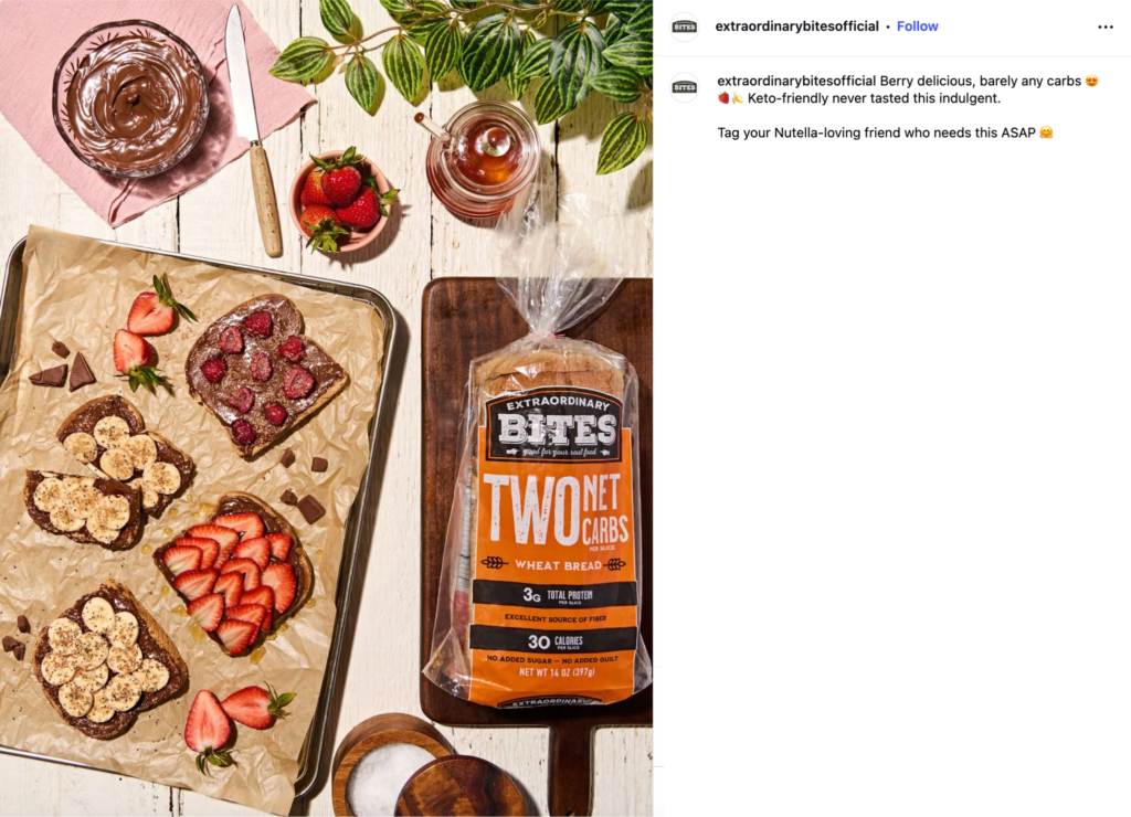extraordinary bites caption