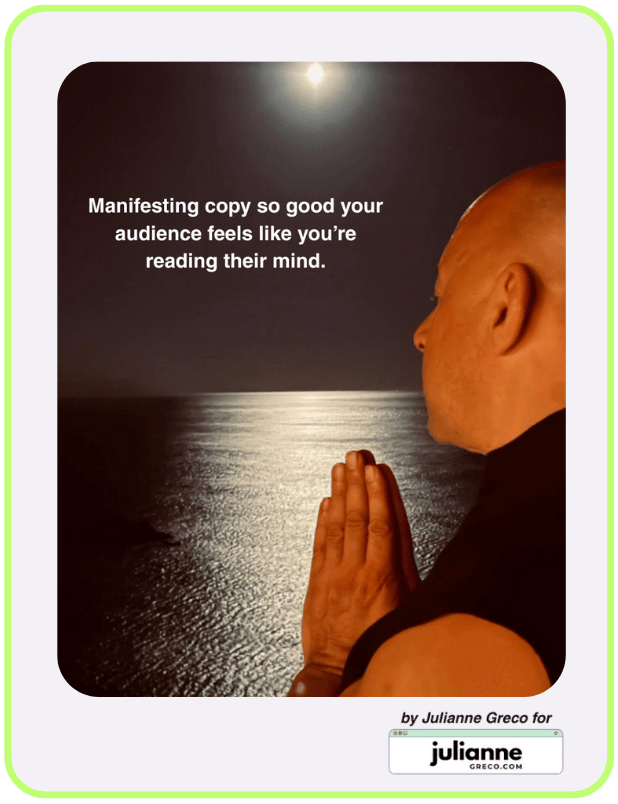 vin diesel manifesting meme for juliannegreco.com